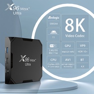 X96Max Plus Ultra TV Box Android 11 Amlogic S905X4 4GB 32GB TVBOX AV1 8K Wifi BT X96 Max Media Playe