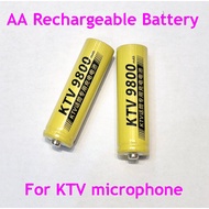 Rechargeable battery KTV microphone battery Rechargeable AA Battery 1.2V Rechargeable battery  KTV m