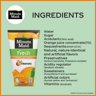 ✿ ❁ ◲ Minute Maid Fresh Orange Tetra Juice 180mL - Pack of 40