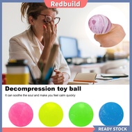 redbuild|  Soft Stress Ball Hypoallergenic Stress Ball 6cm Colorful Stress Ball Anxiety Relief Squeeze Toy for Kids Teens Adults Sensory Squishy Fidget Gift
