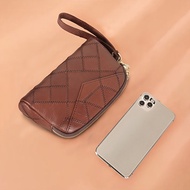 Cobbler Legend Ladies Zip Wristlet Leather Women's Clutches