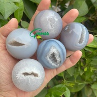 3-4cm Natural Agate Geode BallQuartz Crystal BallQuartz sphereHome DecorationCollection Mineral Spec