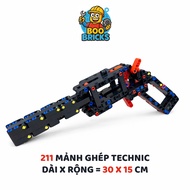 Foldable Mini Shot6un Assembly Model - Boo Bricks