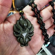 Gold Sheen Obsidian Nine Tales Pendent [Crystal]