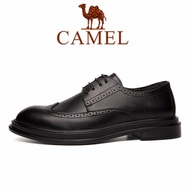 Camel shoes men Camel leather shoes men big size 45 46 men camel shoe