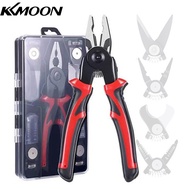 KKmoon เครื่องมือสามารถเปลี่ยนหัวได้อเนกประสงค์สำหรับช่างไฟฟ้าเครื่องมือการบำรุงรักษาอิเล็กทรอนิกส์อ