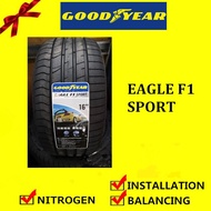 Goodyear Eagle F1 Sport (With Installation) tyre tayar tire  215/45R17 215/50R17 235/45R17 Offer