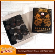 Hio Incense Fragrant Fragrant Frankincense Golden Dragon Contents (12Pcs/Pack)