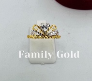 FAMILY GOLD EMAS 916 CINCIN CROWN R174