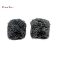 Fur Windscreen for Zoom H5 STUDIO Mic Cover- Artificial Furry Windshield Outdoor Recording Accessory