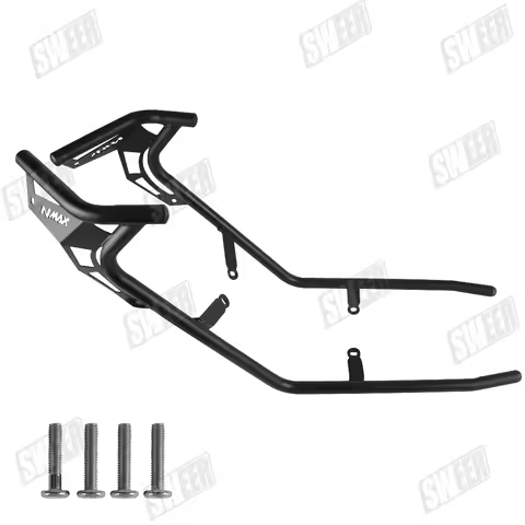Motorcycle Crash Bar Engine Guard Bumper Compatible With Yamaha NMAX155 V3 2025 Carbon Steel Bumper