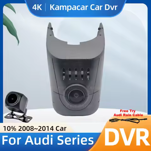 Kampacar AD03-4K 2160P Wifi DashCam Camera Video Recorder For Audi Q5 Q7 TT A3 8p A4 Avant B8 A5 S5 