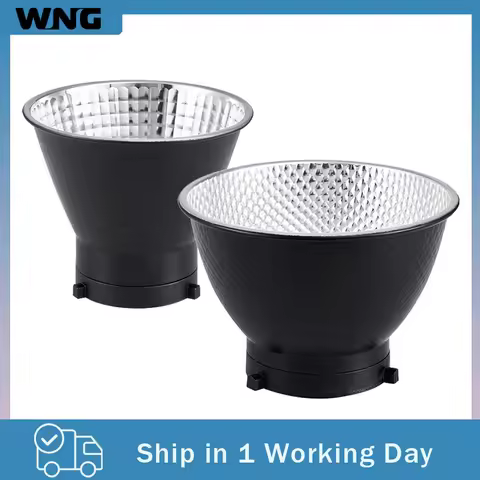 7inch 18cm Standard Faceted Reflector Diffuser for Bowens Mount Studio Light Strobe Flash