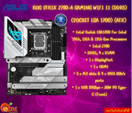 MAINBOARD (เมนบอร์ด) ASUS ROG STRIX Z790-A GAMING WIFI II (DDR5) (SOCKET LGA 1700) (ATX) รับประกันสิ