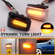 Auto Parts For Volvo 240 260 262 740 760 780 850 940 C70 V40 S70 Dynamic Led Side Marker Turn Signal