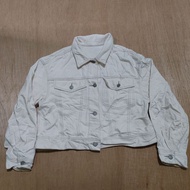 GU crop jeans jacket bundle $4