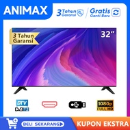 Animax TV Smart Android 32 inch TV LED Digital 32 inch Smart TV 32 inch Full HD Televisi Murah