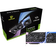 Manli Black Stellar GeForce RTX 5070 OC 12GB GDDR7 GPU 28 Gbps 192bit PCIe 5.0 DX12 NVIDIA DLSS 4 M-