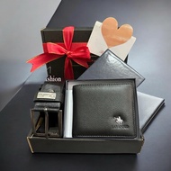 SET HADIAH BIRTHDAY, WALLET & BELT LELAKI