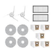 Xiomi Mijia M40 / D110CN Spare Parts Main Side Brush Filter Mop Dustbag Kit Original