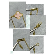 AU750 MINI LUCKY CLOVER BRACELET simple versatile