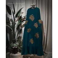 CLEARANCE SALE ARYNA Abaya Jubah Embroidery Stone Wudhu Friendly [Readystock]