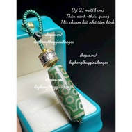 21-eyed dzi code pendant