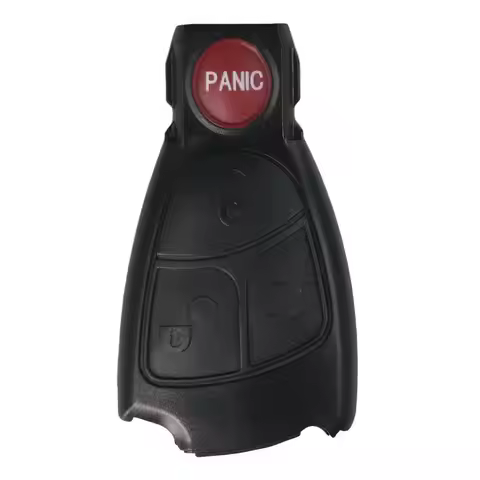 2/3/4 Button Car Key Case ABS Black Remote Key Shell Remote Fob Cover for Mercedes Benz C B E Class