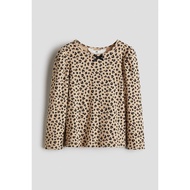 H&M(H&M) Girls Picot-trimmed jersey top 1314453_3