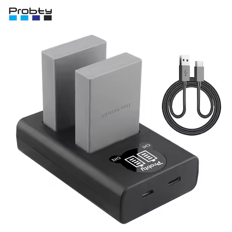 2000mAh PS-BLS5 BLS-5 BLS-50 BLS50 Battery+LED Dual Charger for Olympus PEN E-PL2,E-PL5,E-PL6,E-PL7,