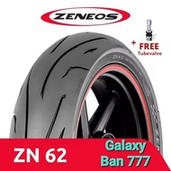 Ban Motor Zeneos 130/60-17 ZN62 Tubeless Ban Belakang CBR 150 R Vixion