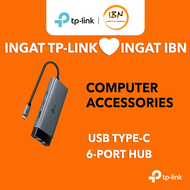 TP-Link UH6120C USB Type-C 6-Port Hub (6-in-1 Expansion) @ IBN