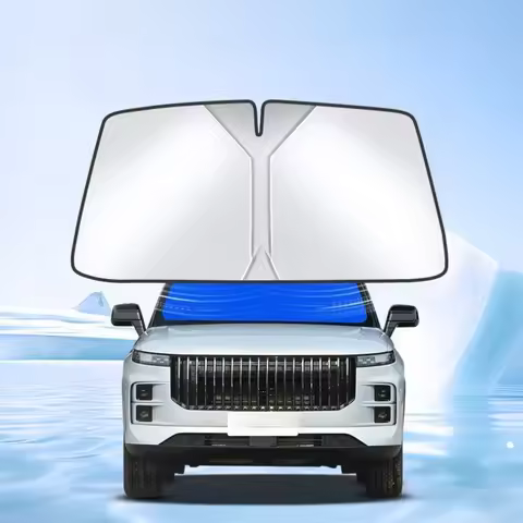 For Jaecoo J7 2023 2024 Car Windshield Sun Shade Blocks UV Ray Reflector Auto Window Visor Shield Co
