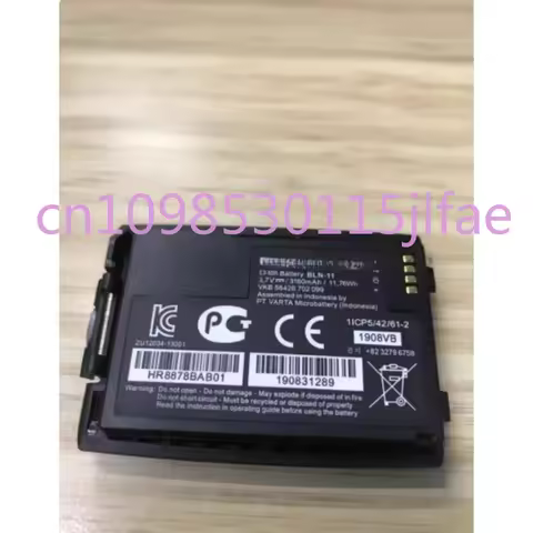 3.7V 11.76Wh 3180mAh BLN-11 For EADS Airbus Cassidian TH1n Tetra Radio Battery Rechargeable Li-Ion B