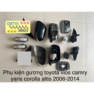 Mirror accessories for toyota vios camry yaris corolla altis 2006-2014
