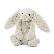 Jellycat Bashful Oatmeal Bunny Stuffed Animal, Medium 12 inches | Rabbit and Bunny Plush Toy | Class