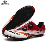 SAGYRITE Size 36-47 Men Cycling Shoes Road Bicycle Sneakers for Men Non-slip Road Bike Shoes for Women