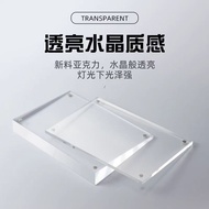 Acrylic Magnetic Photo Frame Price Tag Beveled Shopping Mall Counter Price Tag Transparent