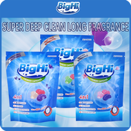 Bighi Laundry Beads Detergent Liquid Capsule Ball Washing Machine Powder Laundry Soap Perfume Laundry Ball Softener Detergent ( 3pcs/pack )