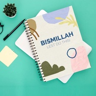 A5 NOTEBOOK/A5/A6 NOTEBOOK/A5 JOURNAL/ STATIONARY NOTEBOOK (BISMILLAH LET'S)