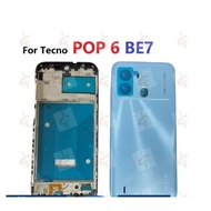 Back cover housing for Tecno POP 6 LCD Frame BE7