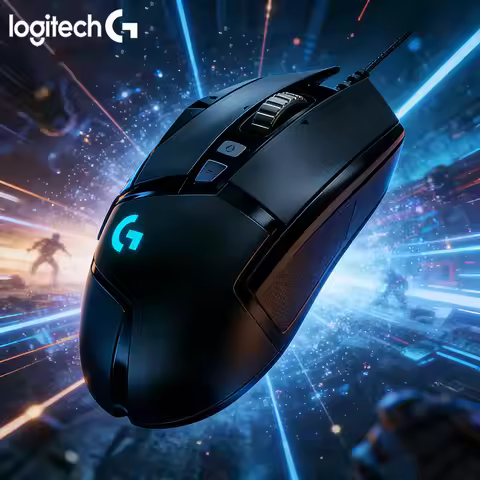 Logitech G502 HERO wired gaming mouse, black mouse, genuine Logitech original product, 11 programmab