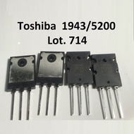 Toshiba 2SC 5200 Transistor/2SA 1943 Lot 714