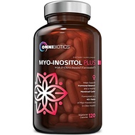 Myo-Inositol Plus with D-Chiro-Inositol | PCOS Supplement | Natural Fertility Supplements (120 Capsu
