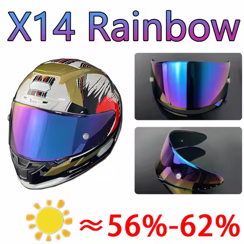 Helmet Visor for SHOEI X-14 X14 Z-7 Z7 CWR-1 CWR1 NXR RF-1200 RF1200 X-Spirit III XSpirit 3 X-Fourte