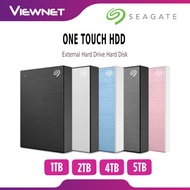 SEAGATE ONE TOUCH HDD 2.5" EXTERNAL PORTABLE HARD DRIVE HARDDISK STORAGE HARD DISK PASSWORD PROTECTI