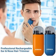 Konka Nose Hair Trimmer Rechargeable Electric Men's Care Hair Trimmer P4b3