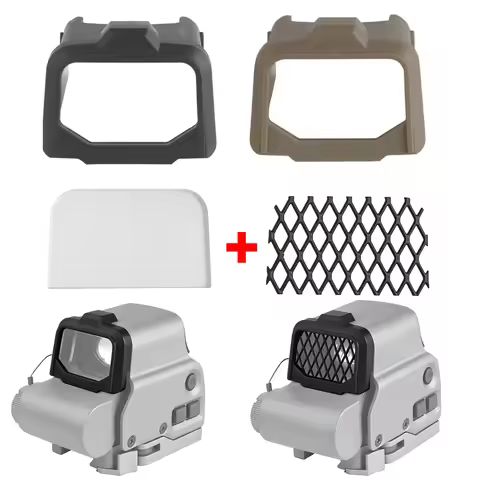 Tactical Optical Scope Protective Cover with Lens / Mesh for Hunting EOTECH 558 2.0 3.0 Red Dot Sigh