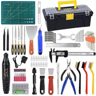 135-Piece Set 3D Printer Tool Set with Toolbox Combination Multifunctional 3D Printing Nozzle Cleani