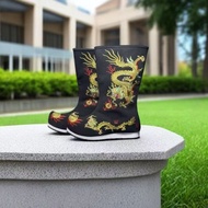 Fairy Shoes Men's Opera Shoes Fairy Shoes Dragon Pattern Shoes Ethnic Chinese Style Antique Performa